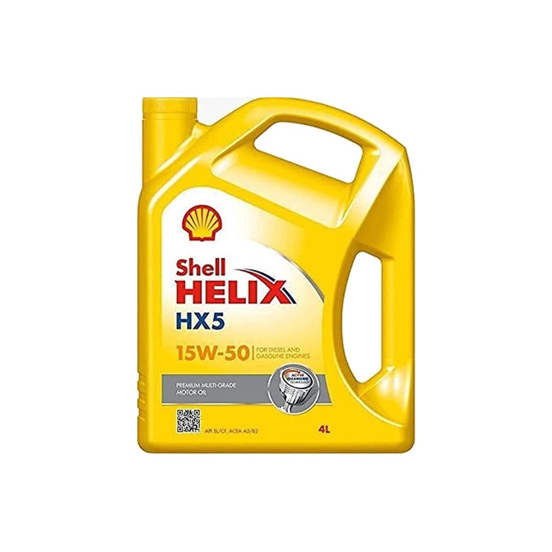 زيت شل Helix HX5 15w-50 4 لتر