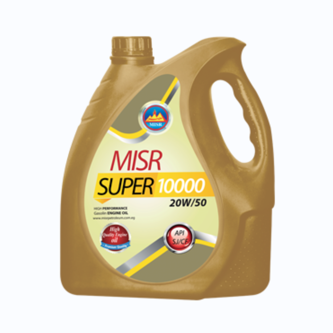 10000 (20ب/50) SJ/CF زيت مصر سوبر 4لتر